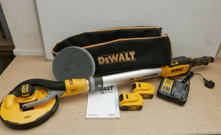 une ponceuse girafe dewalt